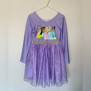 4T Disney Princess Dress up dress tutu purple